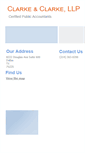 Mobile Screenshot of clarkeandclarke.com